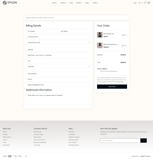 checkoutpage-land