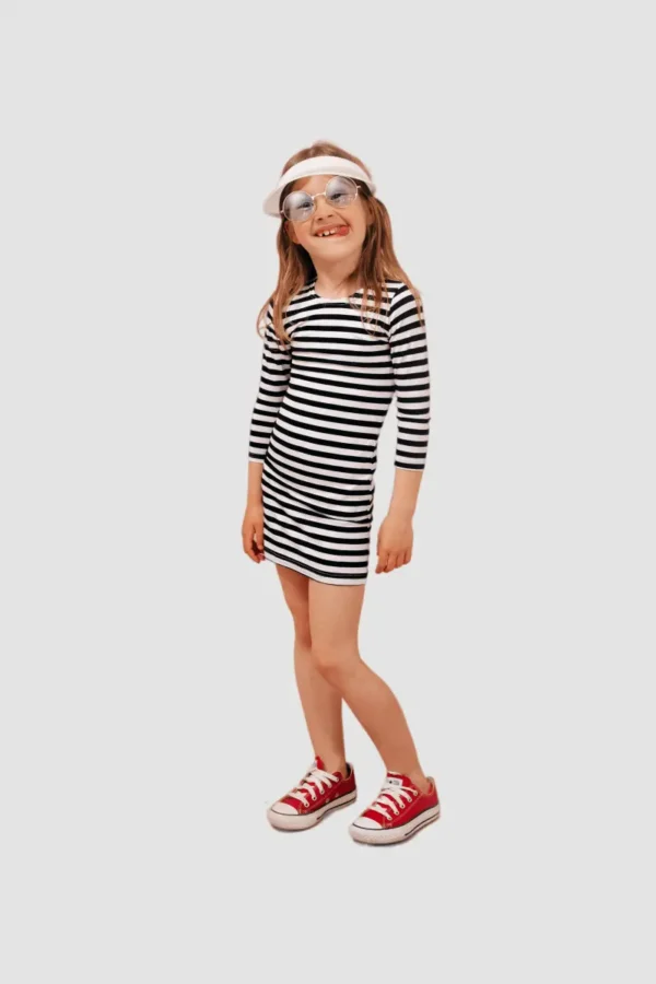 Kids Checked Dress - Image 3
